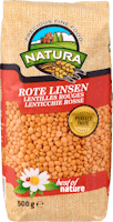 Natura Linsen rot