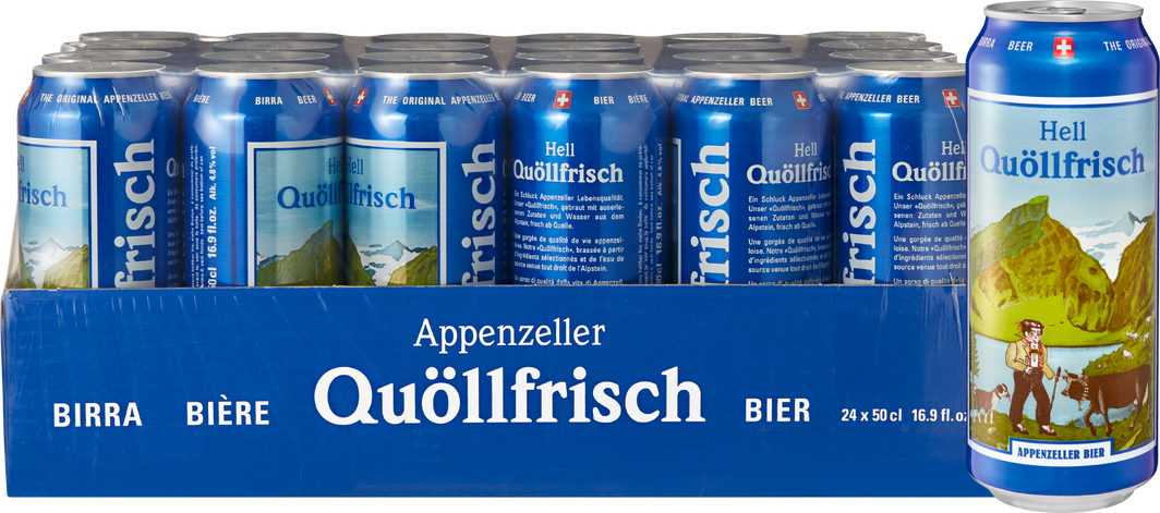 Appenzeller Bier Quöllfrisch hell