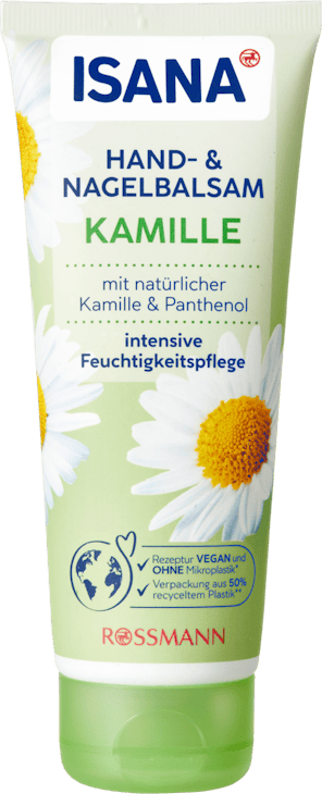 Crème pour les mains et les ongles à la camomille ISANA