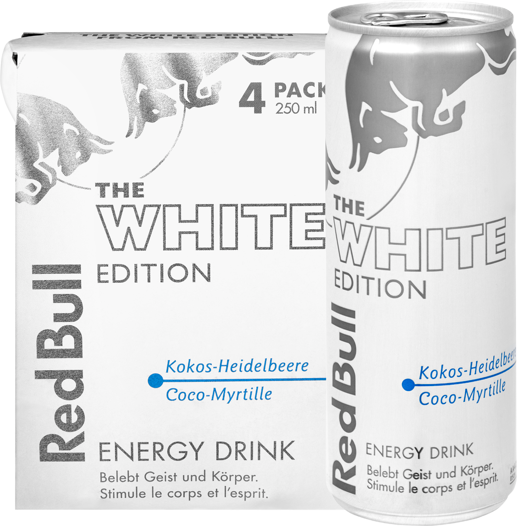 Red Bull Energy Drink White Edition