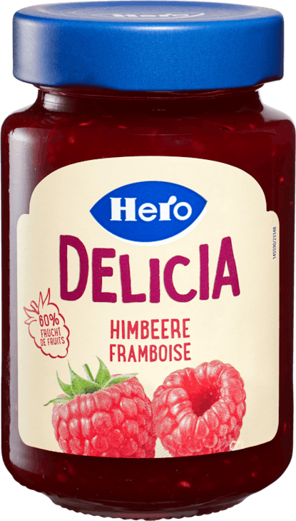 Confiture Framboise Delicia Hero