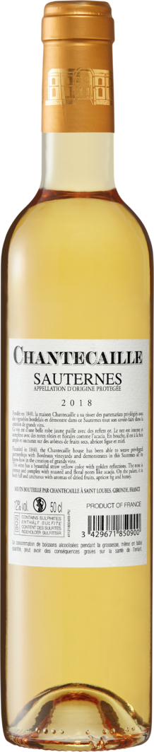 Chantecaille Sauternes AOP - 6 Flaschen à 50 cl | Denner Weinshop