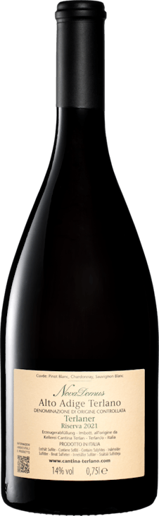 Cantina Terlan Nova Domus Terlaner Alto Aldige DOC Riserva