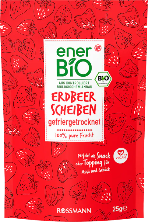 Enerbio Erdbeerscheiben 25