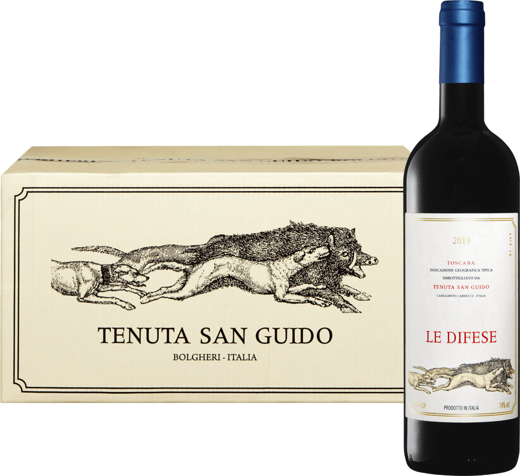Denner Le Difese 75 cl Flaschen Tenuta à IGT Toscana | 6 - Weinshop San Guido