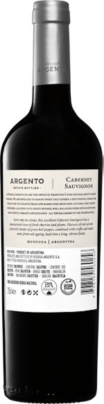 Argento Estate Bottled Cabernet Sauvignon  Zurück