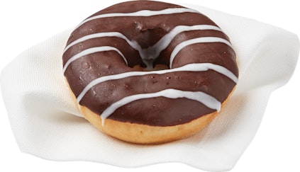 Donut gefüllt Schokolade Donut gefüllt Schokolade