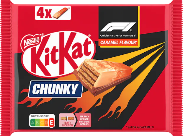 Nestlé KitKat Chnunky Caramello F1