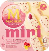 Gelato Pink Lemonade mini Magnum Euphoria