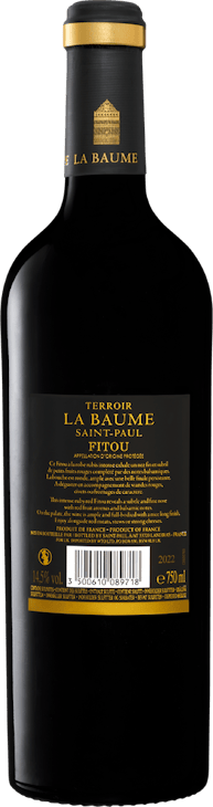 Terroir La Baume Saint-Paul Fitou AOP