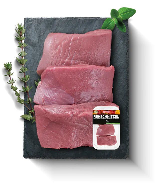 Escalopes de chevreuil Denner 