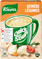 Quick Soup velouté de légumes Knorr