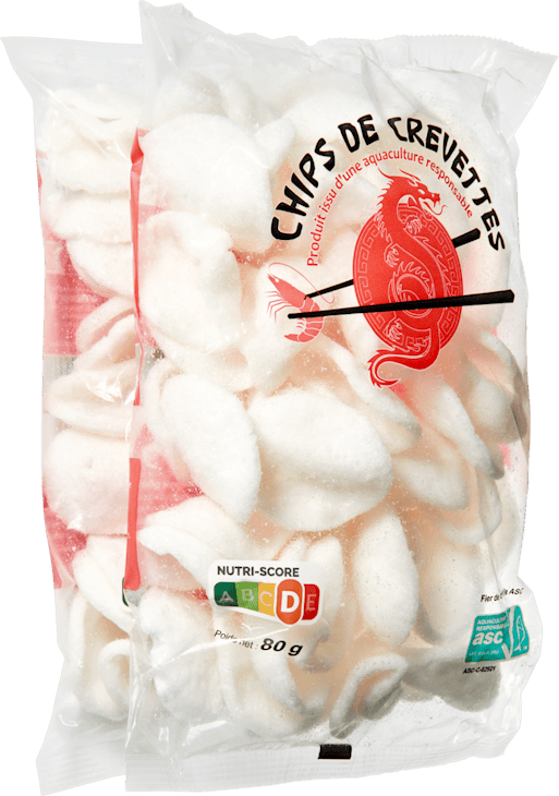 Chips de crevettes 