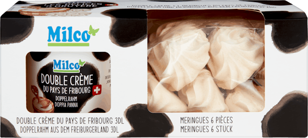 Double crème du pays de Fribourg Milco 
