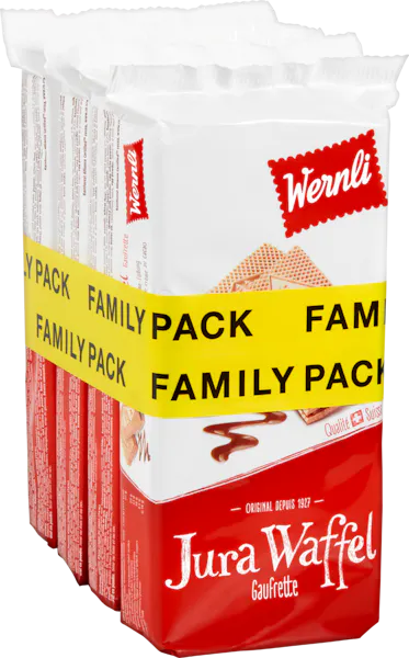 Wernli Jura Waffel Original 4x250g