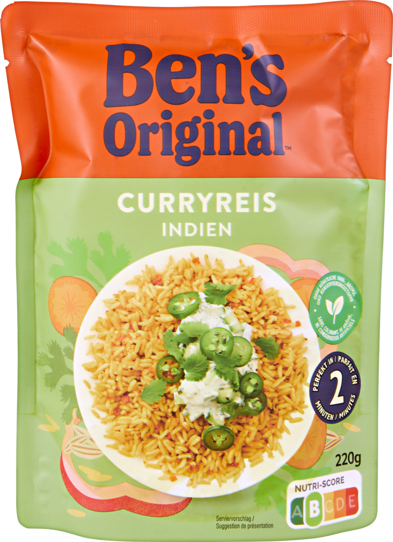 Ben’s Original Curryreis Indien