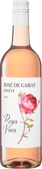 Roses Vives Rosé de Gamay de Genève AOC De face