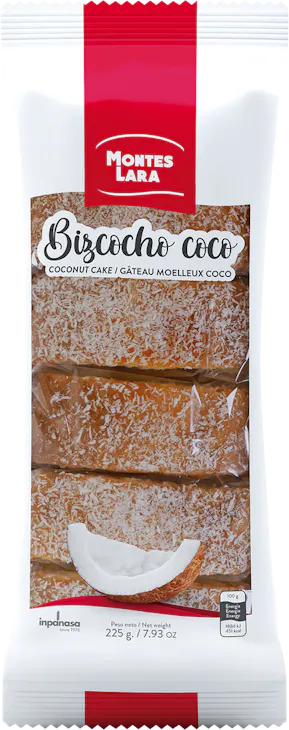 Gâteaux moelleux à la noix de coco Montes Lara