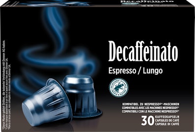 Denner Kaffeekapseln Decaffeinato