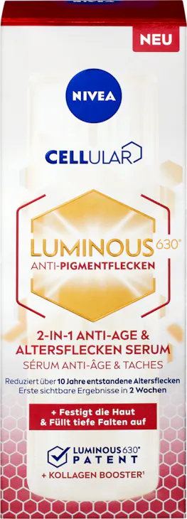Nivea Cellular Luminous 630° 2 in 1 Anti-Age & Altersflecken Serum
