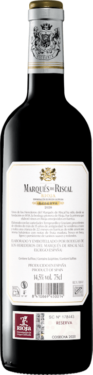Marqués de Riscal Reserva Rioja DOCa