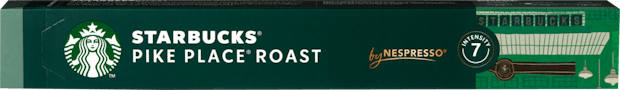 Starbucks® by Nespresso® Kaffeekapseln Pike Place Roast Lungo