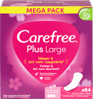 Carefree Slipeinlagen Plus Large