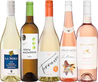 auf alle Weiss- und Roséweine