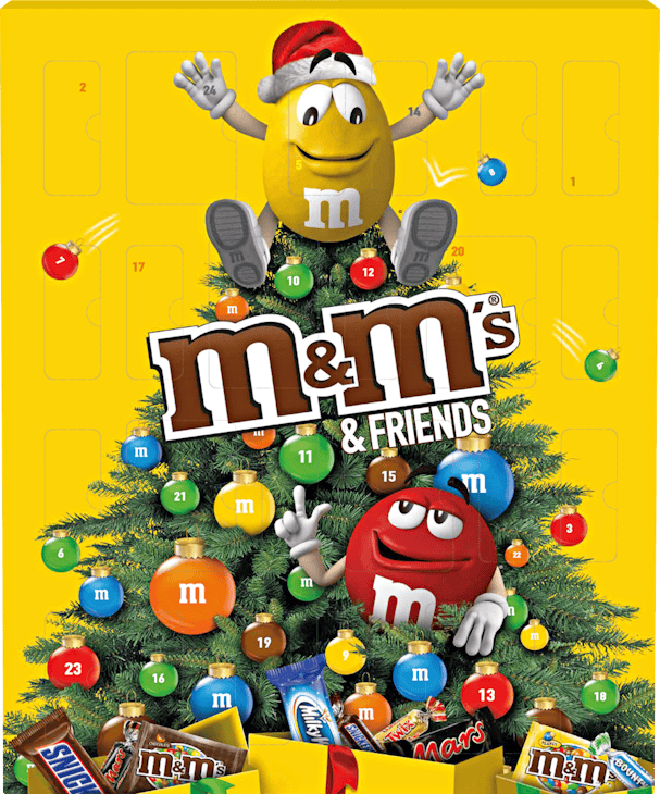 Calendrier de l’Avent M&M’s & Friends