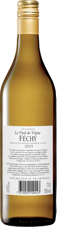 Le Pied de Vigne Féchy AOC La Côte