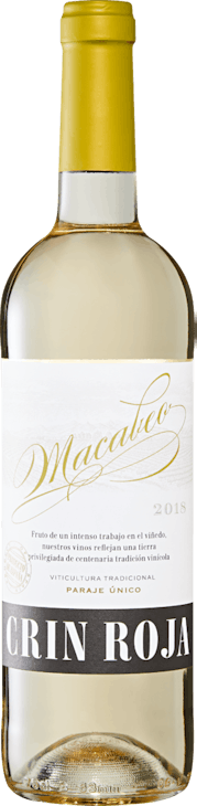 Crin Roja Macabeo Vino de la Tierra de Castilla