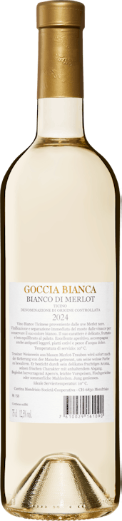 Goccia Bianca Bianco di Merlot del Ticino DOC