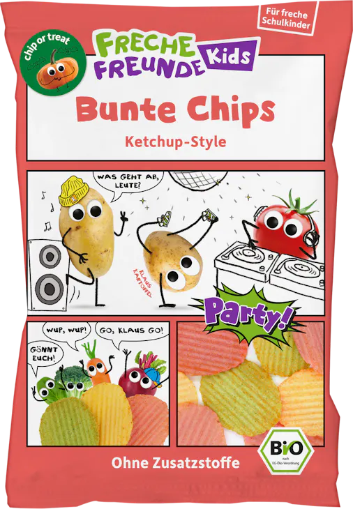 Freche Freunde Chips Ketchup 