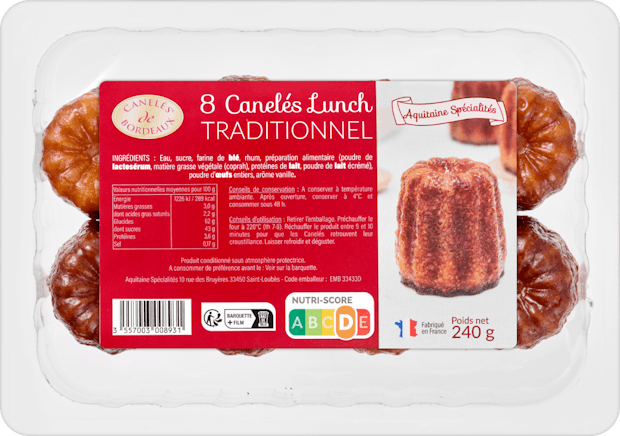 Canelés de Bordeaux