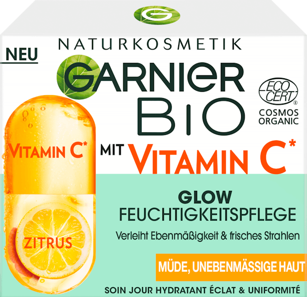Soin hydratant Vitamin C Glow Bio Garnier