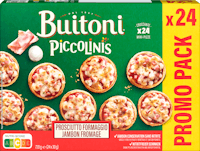 Mini-pizzas Piccolinis Jambon et Fromage Buitoni