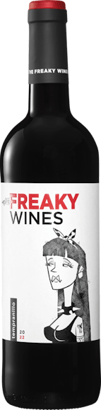 Freaky Wines Tempranillo Vino de la Tierra de Castilla  De face