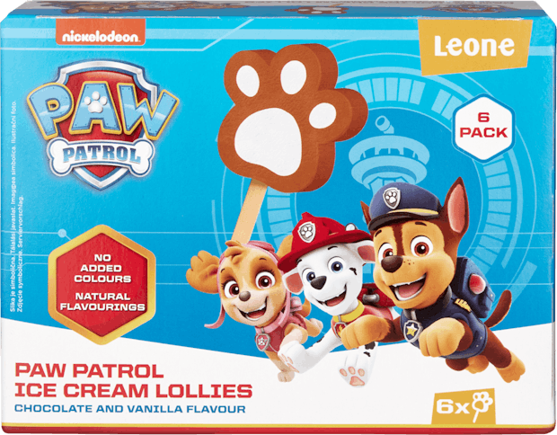 Leone Paw Patrol Ice Cream Lollies