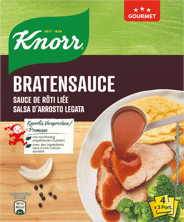 Sauce de rôti liée Gourmet Knorr