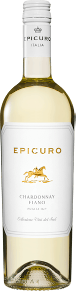 Epicuro Bianco Chardonnay/Fiano Puglia IGP Vorderseite