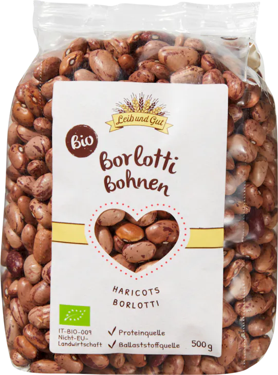 Haricots Borlotti Bio Leib und Gut