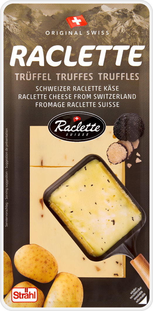 Schweizer Raclette mit Trüffeln