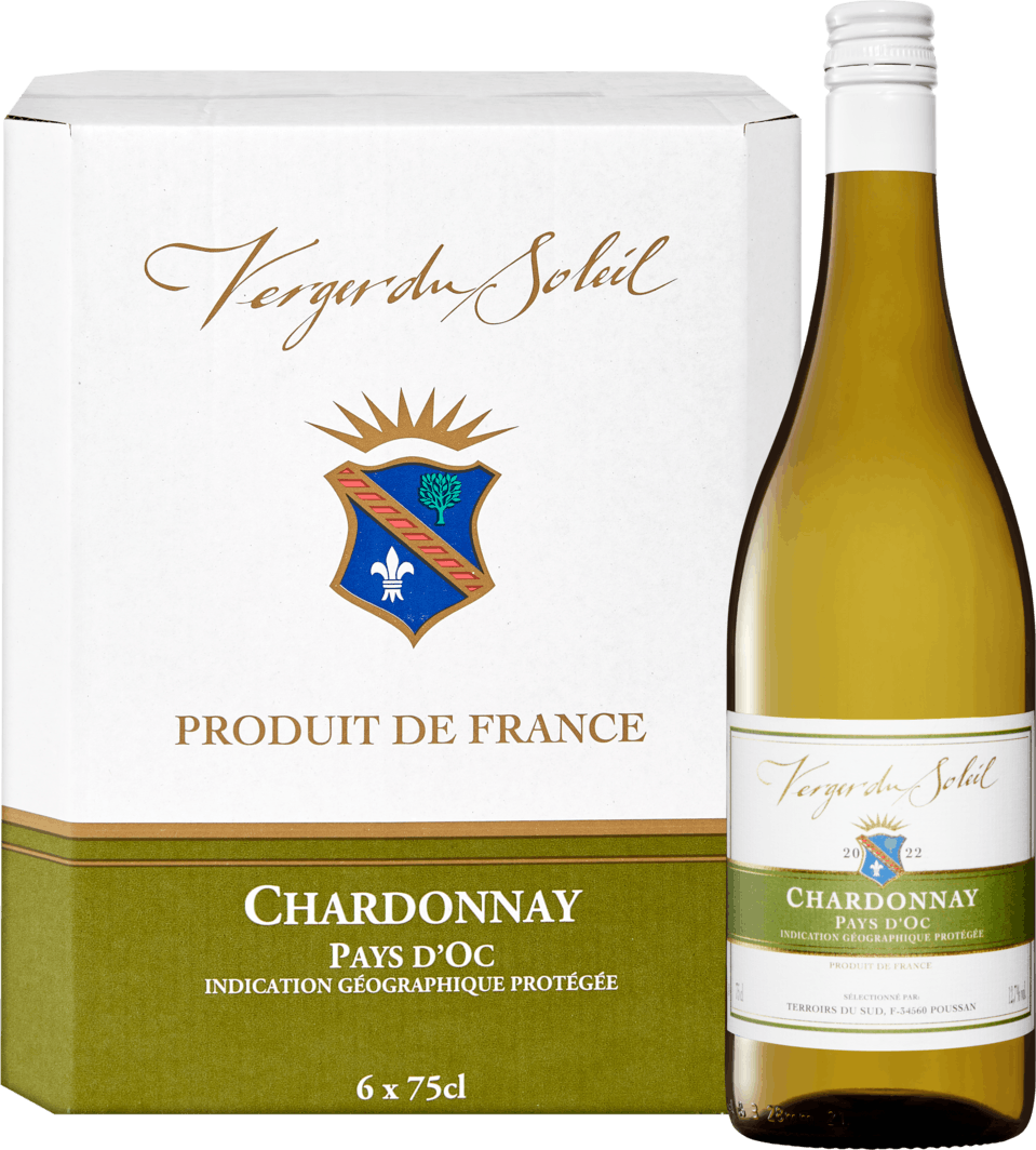 Verger | 75 Soleil Pays cl Chardonnay d\'Oc à 6 Denner Weinshop Flaschen du - IGP