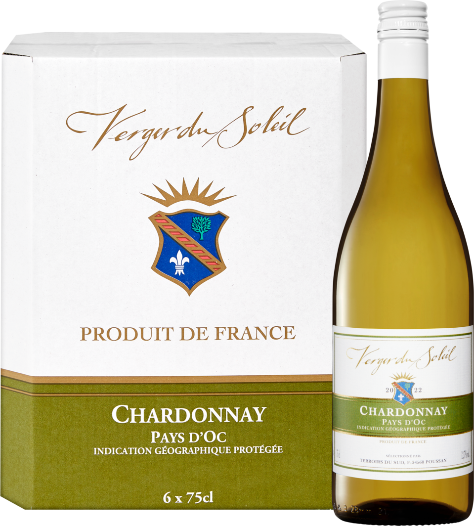 75 Soleil Weinshop cl Verger du à Pays d\'Oc Flaschen | 6 IGP Denner - Chardonnay