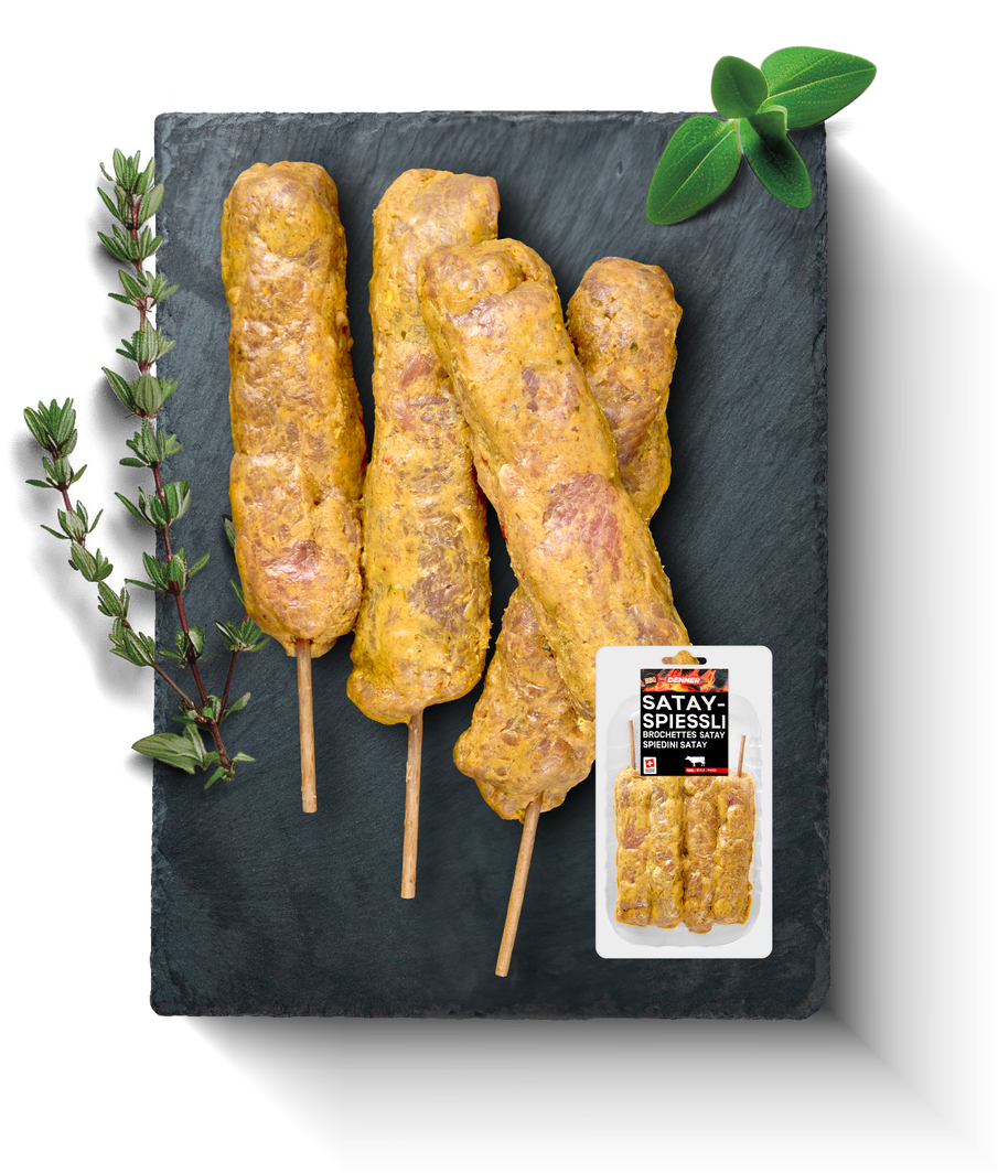 Denner BBQ Satay-Spiessli