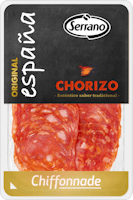 Serrano Chorizo Chiffonnade