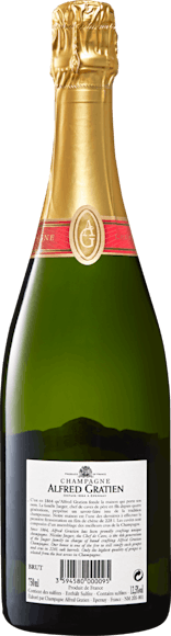 Alfred Gratien brut Champagne AOC (Rückseite)
