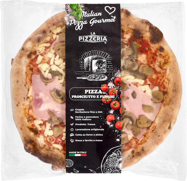 La Pizzeria Pizza Prosciutto e Funghi