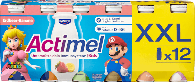 Yogurt da bere Fragola-Banana Actimel Kids Danone