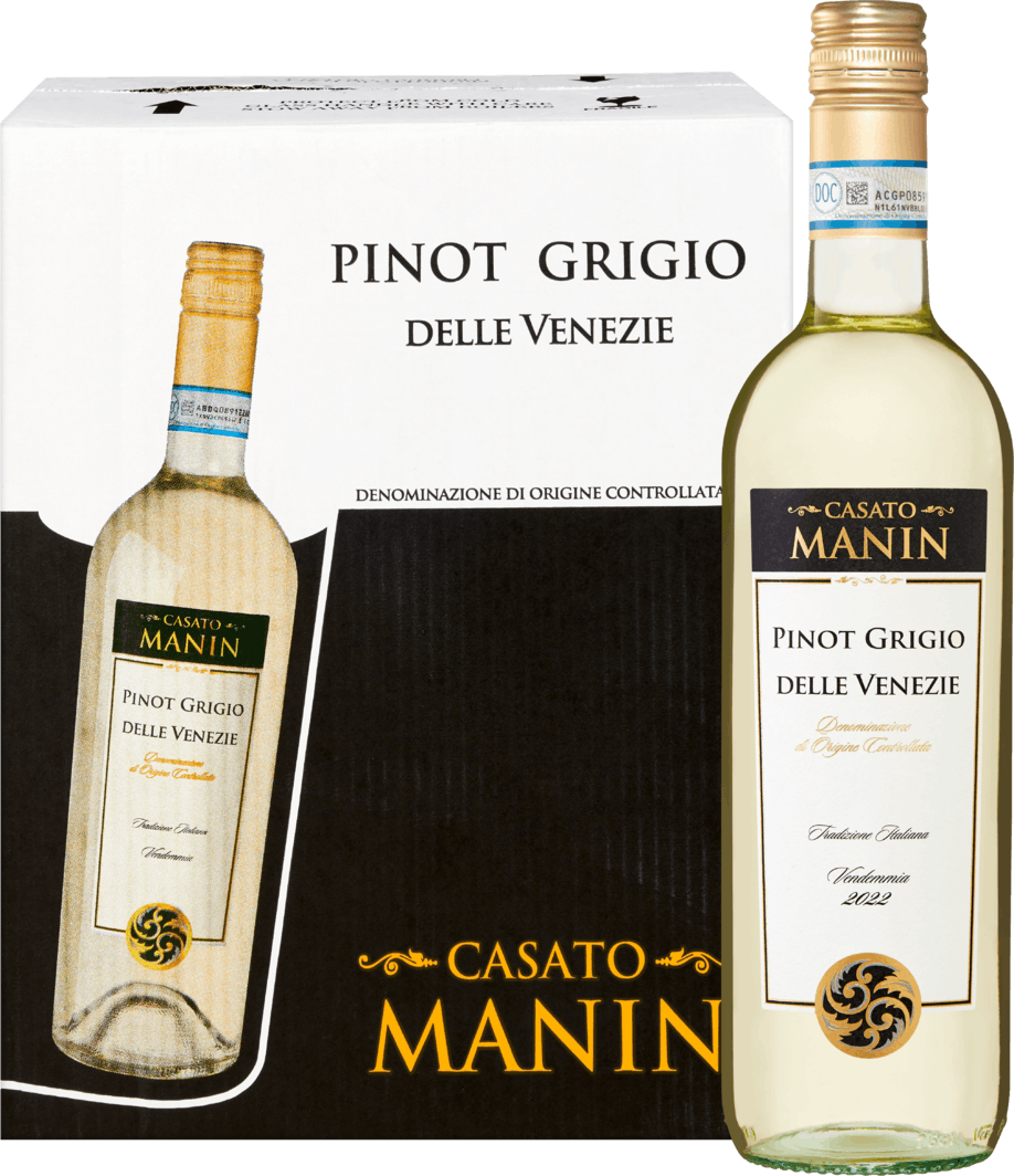 Casato Manin Pinot Grigio à Denner 75 DOC 6 | Venezie Flaschen Weinshop cl - delle